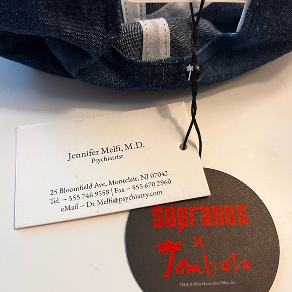 Tombolo X The Sopranos Denim and Brown Suede - Picture 3 of 3